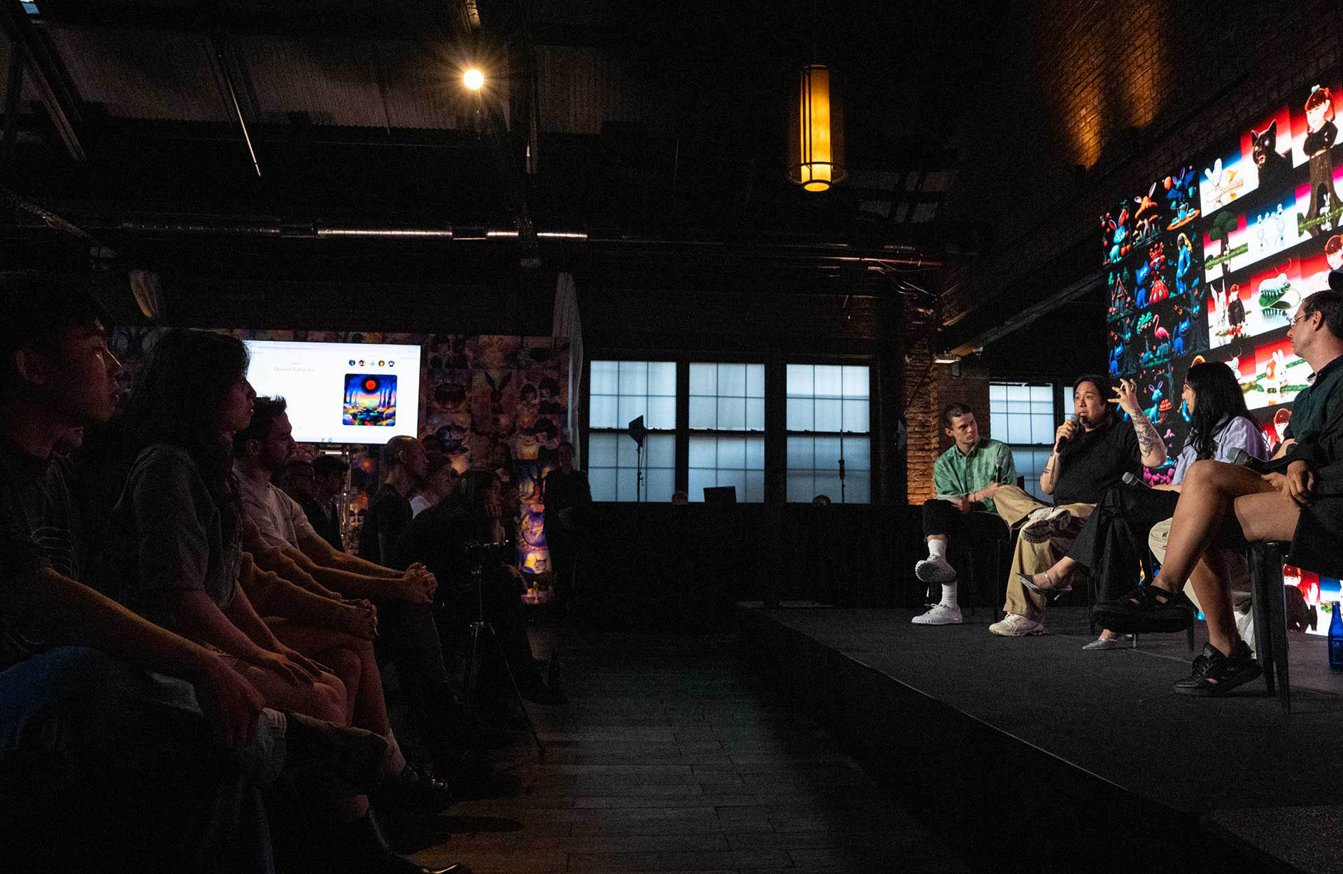 The panel speaking in at our event in NYC