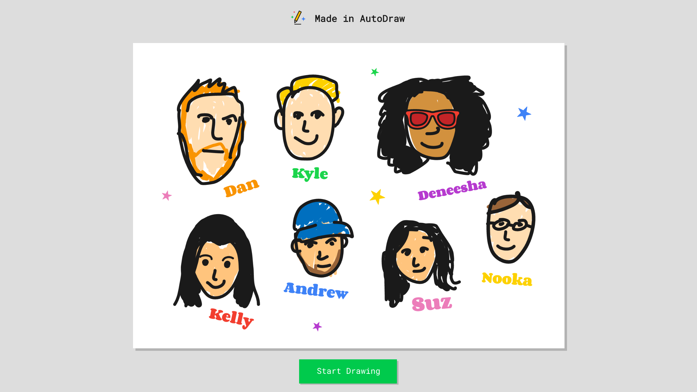 Image created using AutoDraw