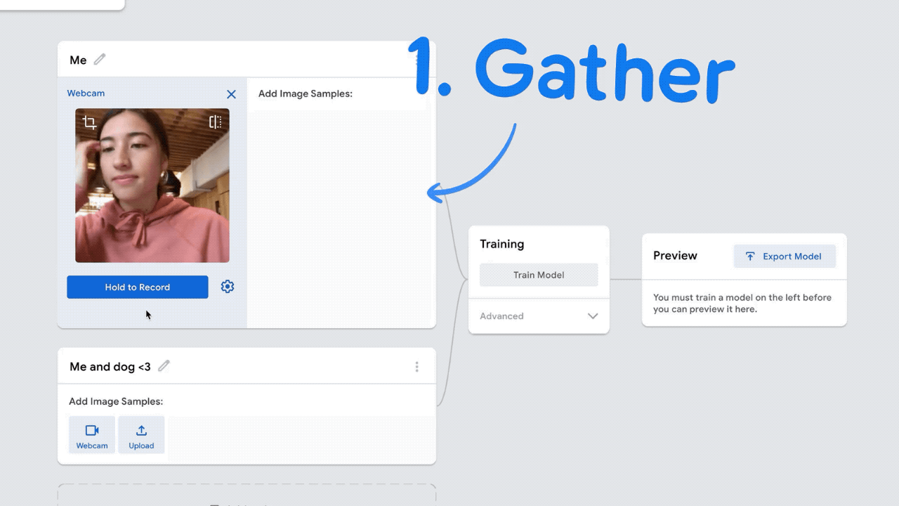 Adding assets to train your model